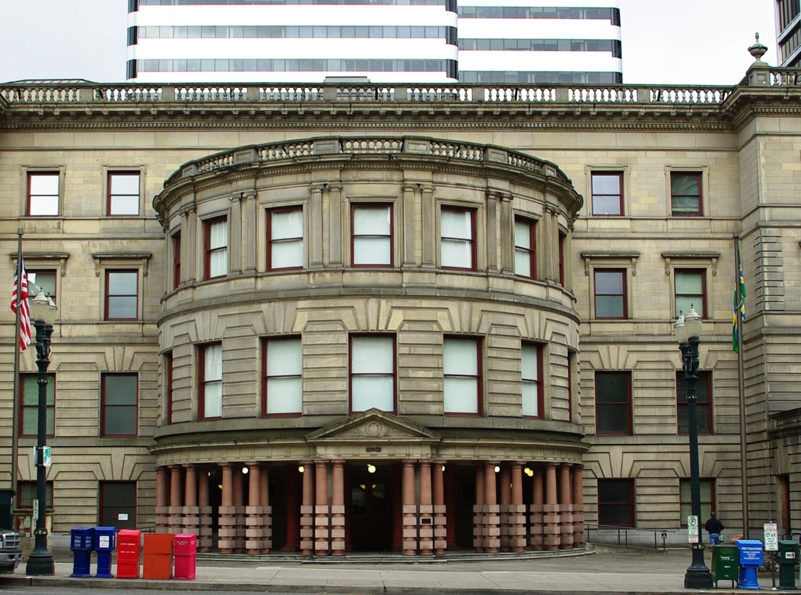 building exterior, Portland City Hall
